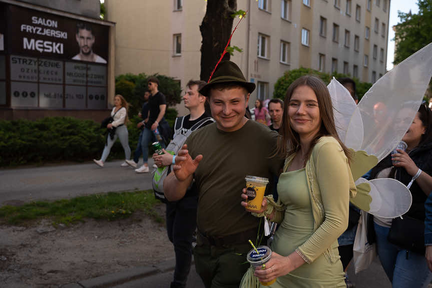 Rzeszowskie Juwenalia 2023. Barwny korowód przeszedł ulicami miasta
