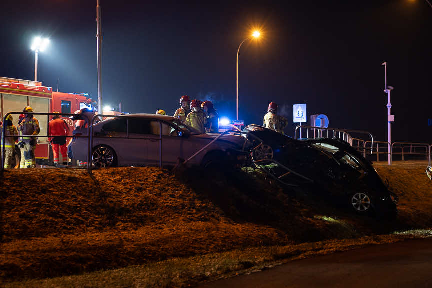Śmiertelny wypadek na rondzie Kuronia w Rzeszowie