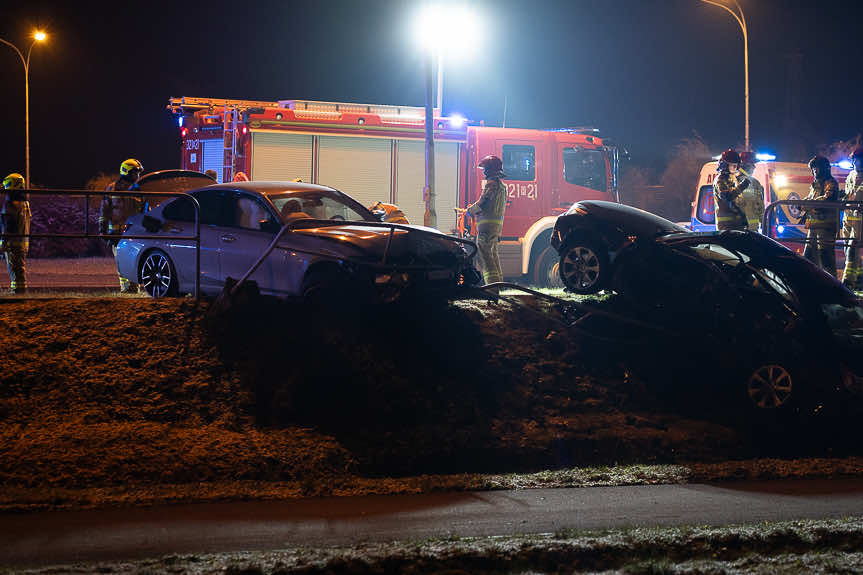 Śmiertelny wypadek na rondzie Kuronia w Rzeszowie