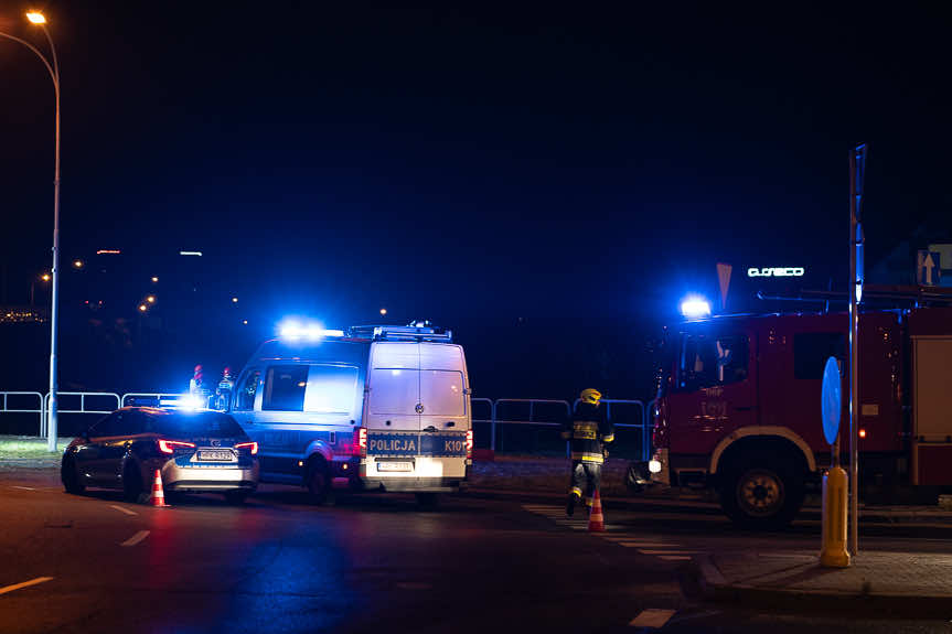 Śmiertelny wypadek na rondzie Kuronia w Rzeszowie