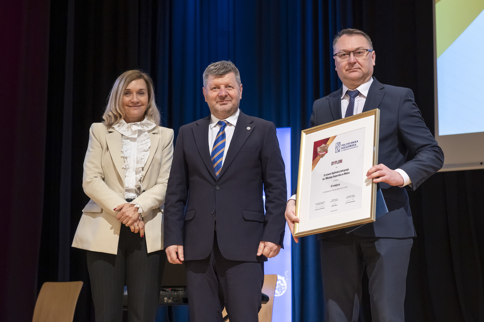 Uroczysta gala Podkarpackiego Rankingu Liceów i Techników Perspektywy 2025 na Politechnice Rzeszowskiej