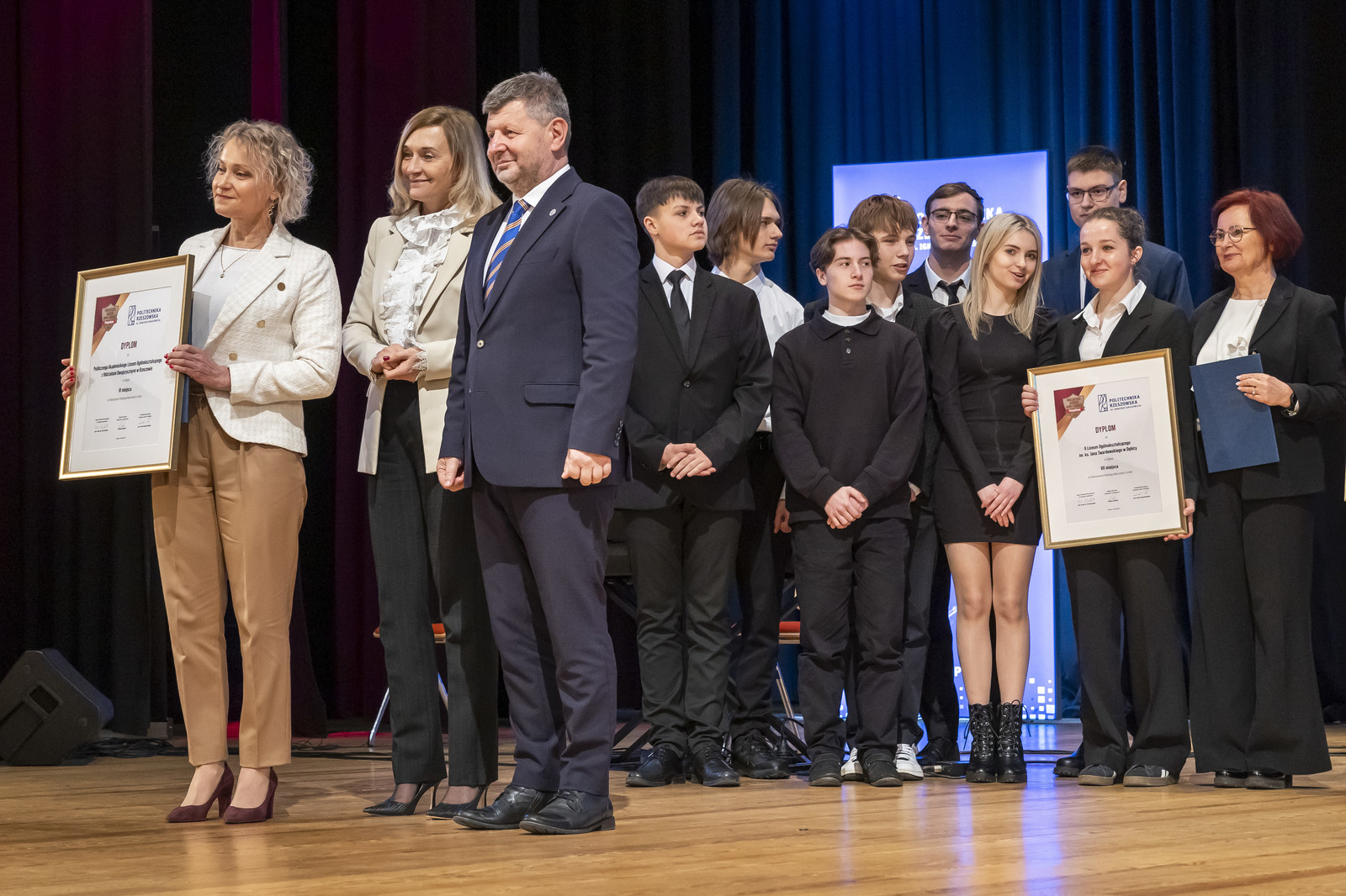 Uroczysta gala Podkarpackiego Rankingu Liceów i Techników Perspektywy 2025 na Politechnice Rzeszowskiej