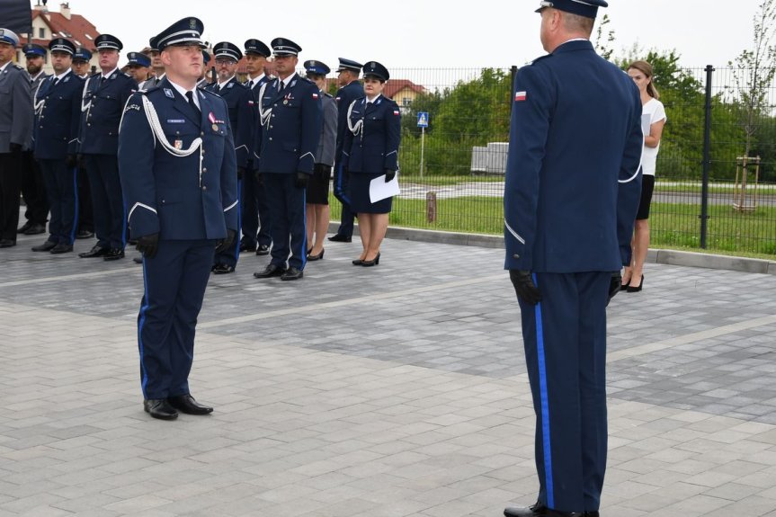 Uroczysty apel w rzeszowskiej komendzie z okazji Święta Policji