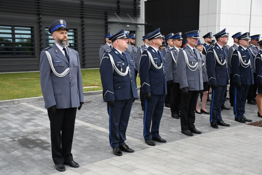 Uroczysty apel w rzeszowskiej komendzie z okazji Święta Policji