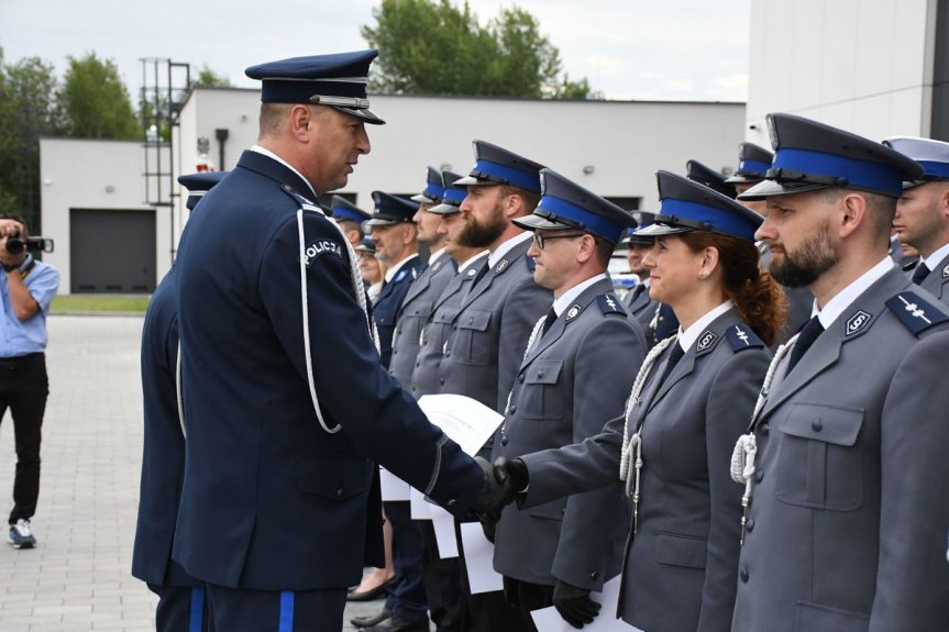 Uroczysty apel w rzeszowskiej komendzie z okazji Święta Policji