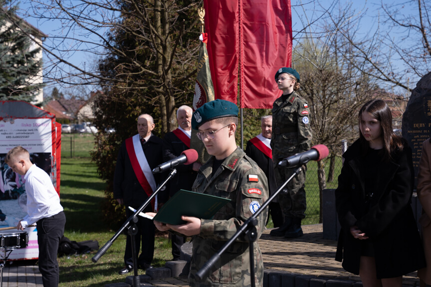 W Głogowie Małopolskim uczczo Pamięć Ofiar Zbrodni Katyńskiej 