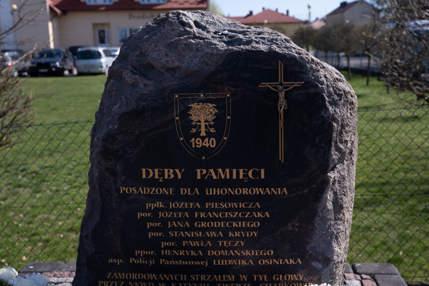 W Głogowie Małopolskim uczczo Pamięć Ofiar Zbrodni Katyńskiej 