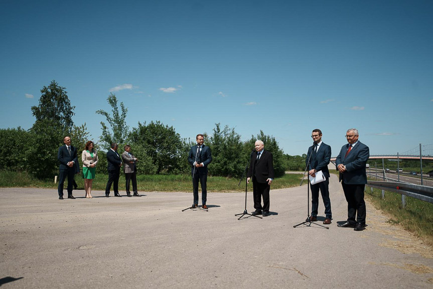 Wizyta prezesa PiS w Rudnej Wielkiej