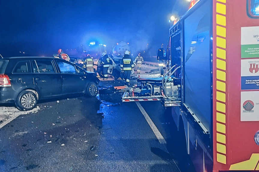 Wypadek na obwodnicy Czudca