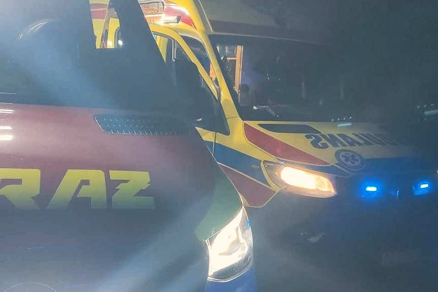 Wypadek na obwodnicy Czudca