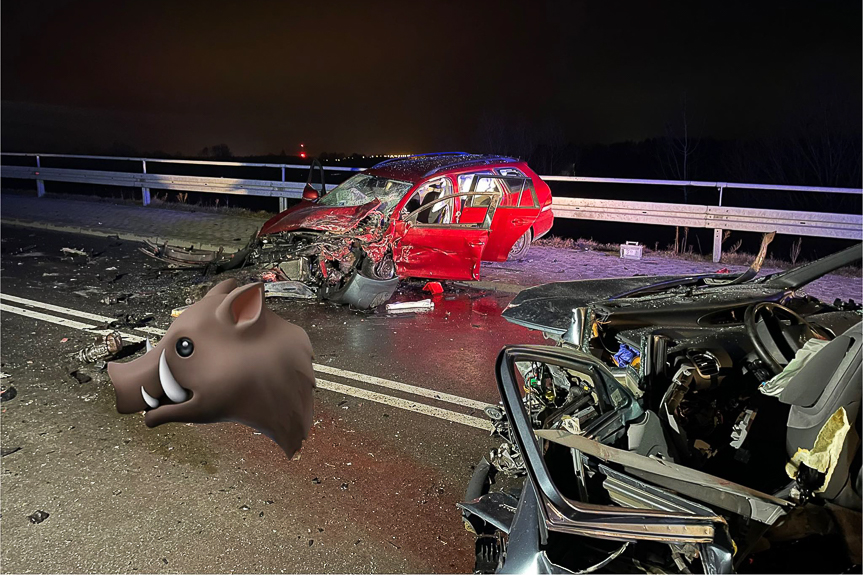 Wypadek w Rudnej Wielkiej
