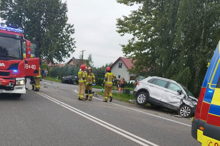 Wypadek w Stobierniej