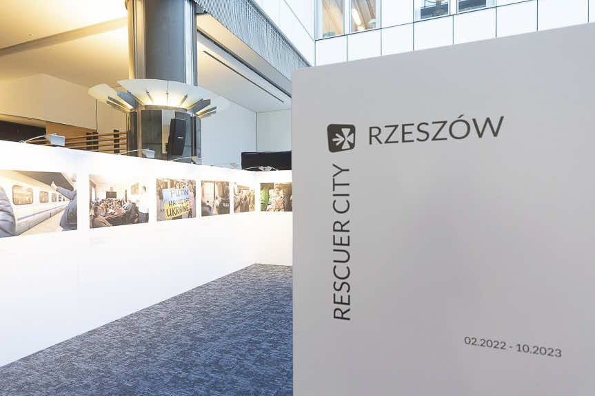 Wystawa „Rzeszów - Miasto Ratownik” w Parlamencie Europejskim
