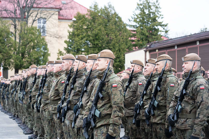 Żołnierze WOT z Rzeszowa złożyli uroczystą przysięgę