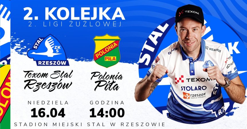 2. liga żużlowa. Texom Stal Rzeszów - Enea Polonia Piła
