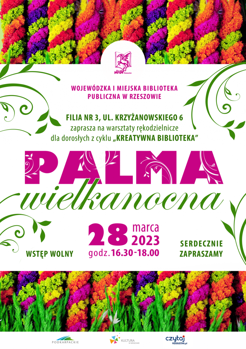 „Palma wielkanocna” - warsztaty rękodzielnicze dla dorosłych