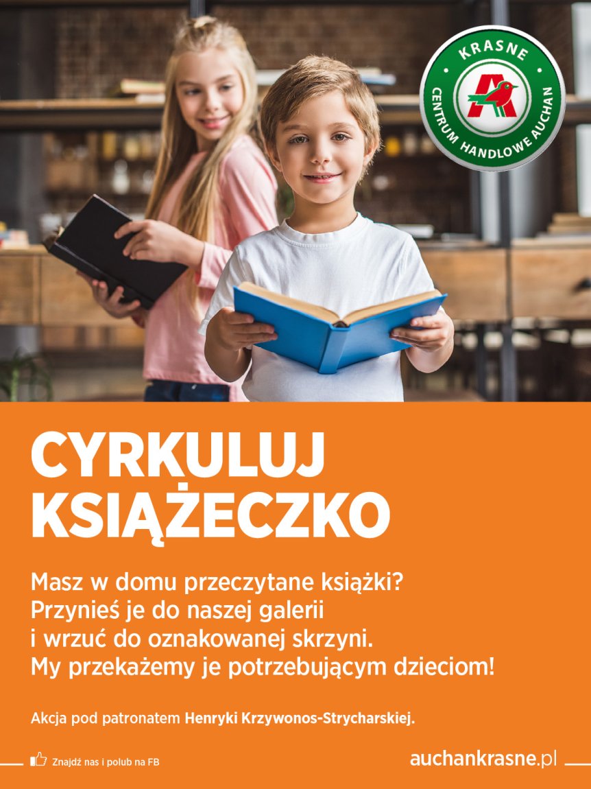 Podaruj książkom drugie życie i pomóż potrzebującym dzieciom