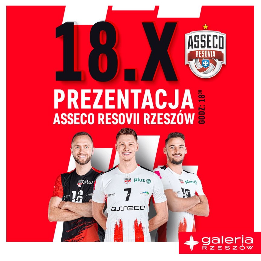 Prezentacja Drużyny Asseco Resovii Rzeszów