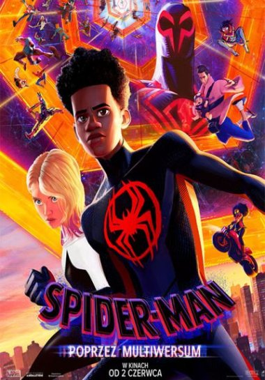 Plakat filmu Spider-Man: Poprzez Multiwersum