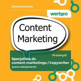 Specjalista ds. content marketingu / Copywriter