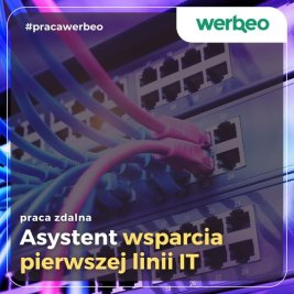 Asystent wsparcia pierwszej linii IT praca zdalna