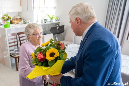 100 lat Pani Weroniki Wycisło z Krosna. Gratulujemy!