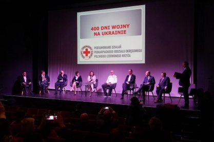 400 dni wojny na Ukrainie - PCK podsumował swoje działania