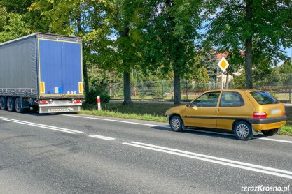 95-latek sprawcą kolizji drogowej [Foto]