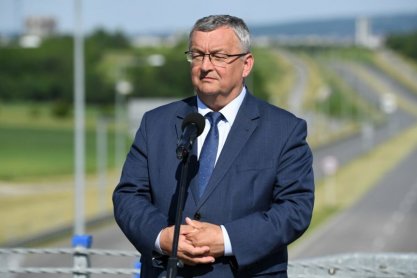 Minister Infrastruktury Andrzej Adamczyk