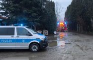 Pożar hali magazynowej na ul. Siemieńskiego