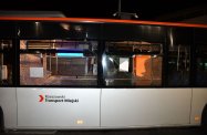 Policjanci zatrzymali 39-latka, który zdemolował autobus