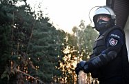 Eskorta rodzącej kobiety do szpitala w Rzeszowie