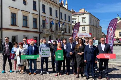 Czarzasty: Lewica idzie do PE po godną pracę i dostępne mieszkania