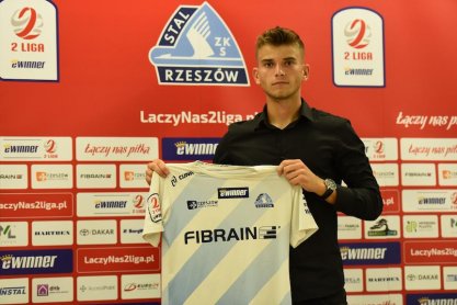 Dawid Olejarka, zawodnik Stali Rzeszów