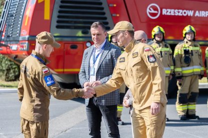 Dzień Strażaka na lotnisku Rzeszów-Jasionka
