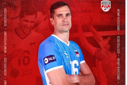 Gregor Ropret rozgrywającym Asseco Resovii