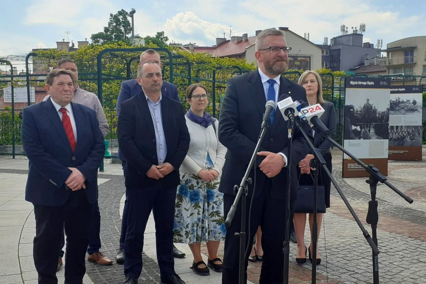 Grzegorz Braun przedstawił swoje postulaty Grzegorz Braun przedstawił swoje postulaty