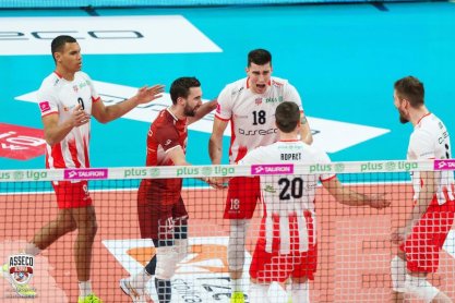 PlusLiga: Asseco Resovia Rzeszów wygrywa w hicie kolejki