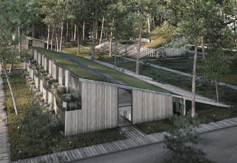 II nagroda dla studentki architektury Politechniki Rzeszowskiej w konkursie „Dyplom z Archicadem” Wizualizacja centrum zdrowia psychicznego i medytacji