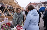 Jarmark polsko-ukraiński na rynku w Rzeszowie