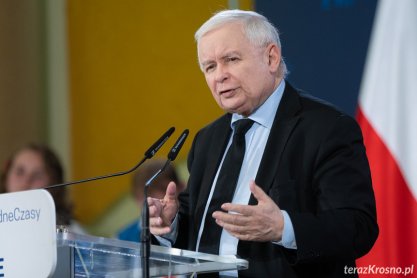 Jarosław Kaczyński w Jedliczu