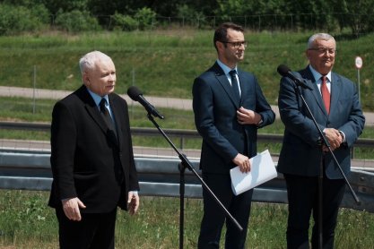 Kaczyński pod Rzeszowem: dotrzymujemy słowa