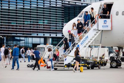 Kolejny rekord na lotnisku w Jasionce! Ponad 120 tys. pasażerów w lipcu