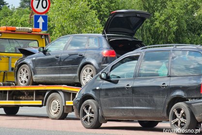 Kolizja na al. Jana Pawła II