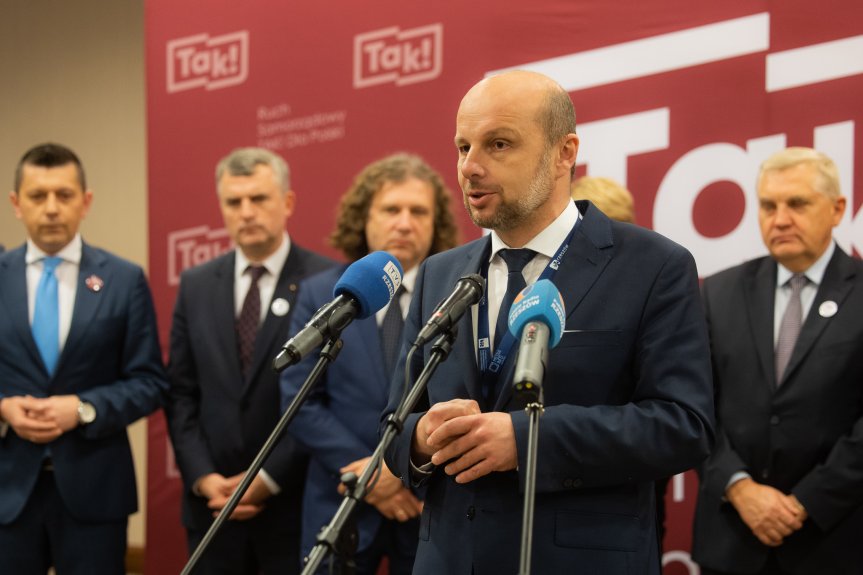 Liderzy Ruchu Samorządowego TAK! Dla Polski przedstawili postulaty Liderzy Ruchu Samorządowego TAK! Dla Polski przedstawili postulaty