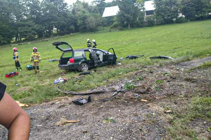 Wypadek w Gwoźnicy Dolnej Wypadek w Gwoźnicy Dolnej