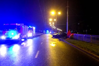 Makabryczny wypadek w Lublinie. Zginęło troje nastolatków