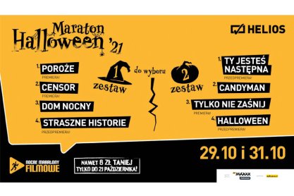 Maraton Halloween 2021 - Helios Rzeszów