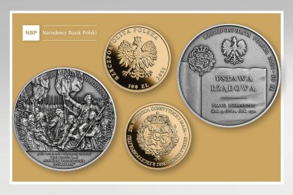 Monety kolekcjonerskie z okazji 230. rocznicy Konstytucji 3 Maja 