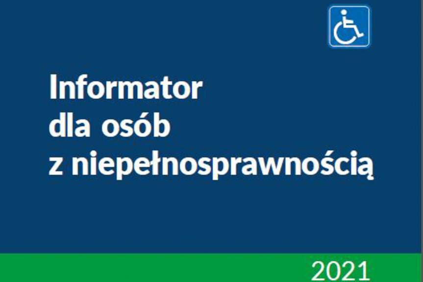 Nowy informator dla osób z niepełnosprawnością Nowy informator dla osób z niepełnosprawnością